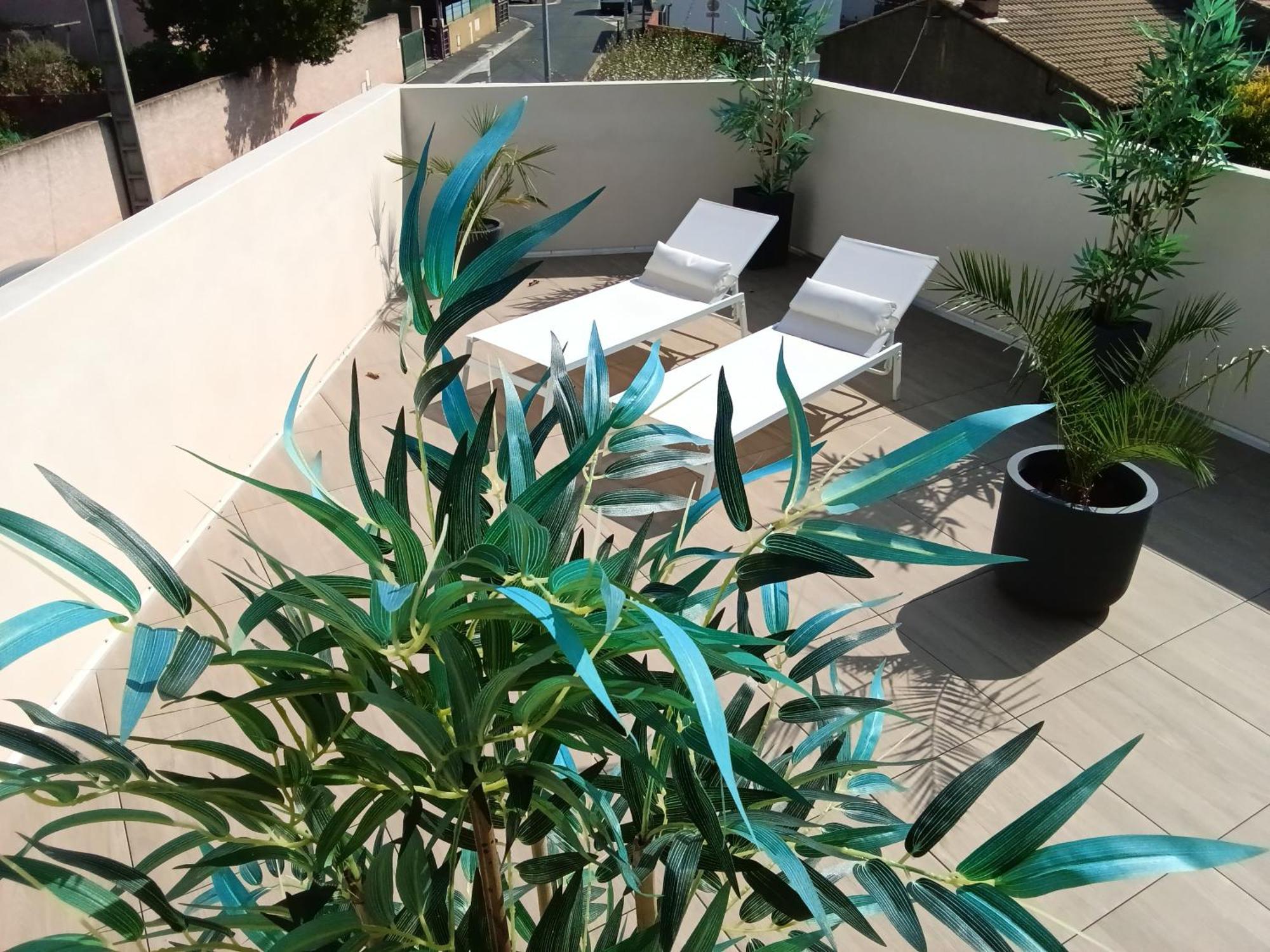 36 2 L'Air Marin Maison Duplex Grande Terrasse Нарбонн Екстер'єр фото
